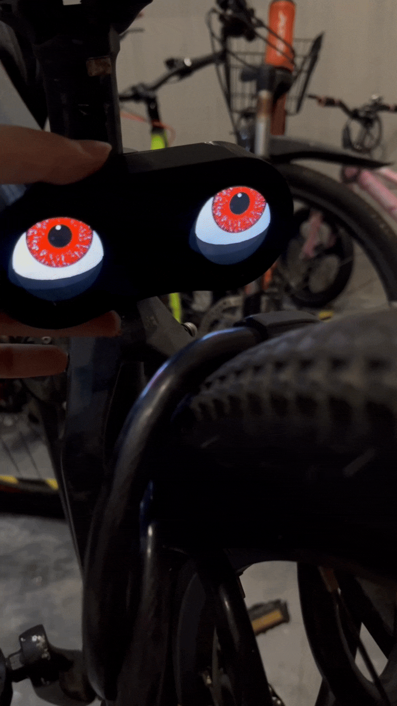 Lightride bike eyes