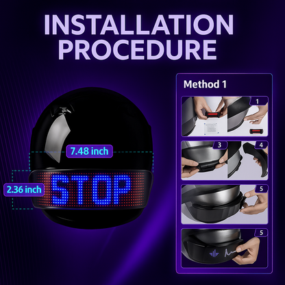 Lighride™ helmet lights